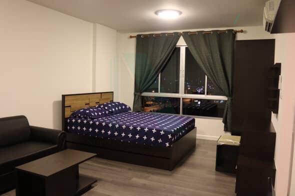 รูป ขายคอนโด ดีคอนโด แคมปัส รีสอร์ท บางนา อาคาร A ชั้น 6 สตูดิโอ ขนาด 30 ตรม ใกล้ เอแบคบางนา - รูปที่ 3/8