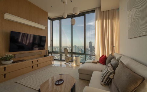 🎉Special room!🎉 For rent condo ASHTON SILOM Building 1, Floor 36,2 bed room, Room size 76.00 sqm