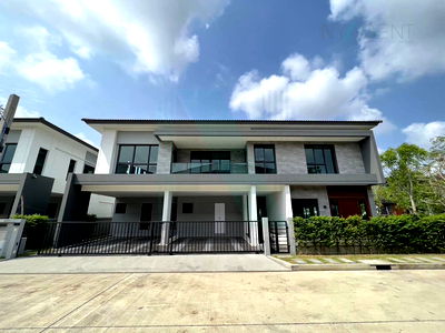 บ้านเดี่ยวให้เช่า : ให้เช่าบ้านเดี่ยว 2 ชั้น เดอะ ซิตี้ บางนา 5 ห้องนอน 6 ห้องน้ำ