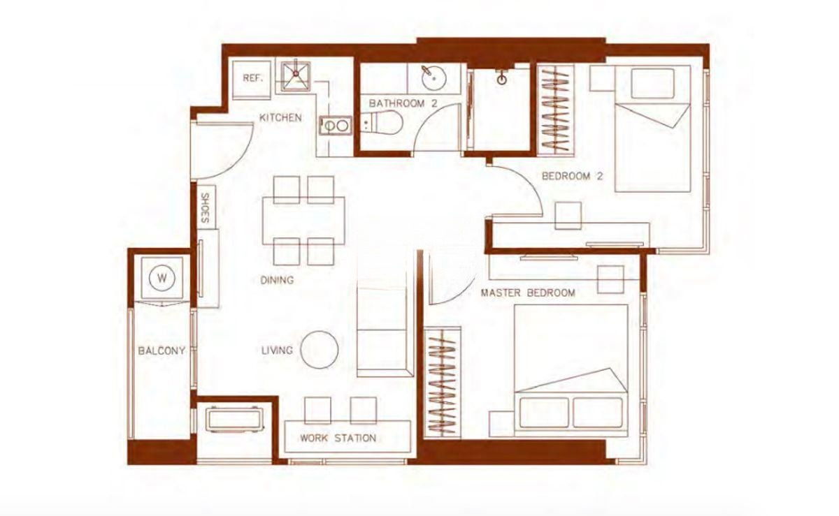 picture Code: KJ7703  for rent XT HUAIKHWANG // Line ID: @kjcondo (with @) // - 8/8