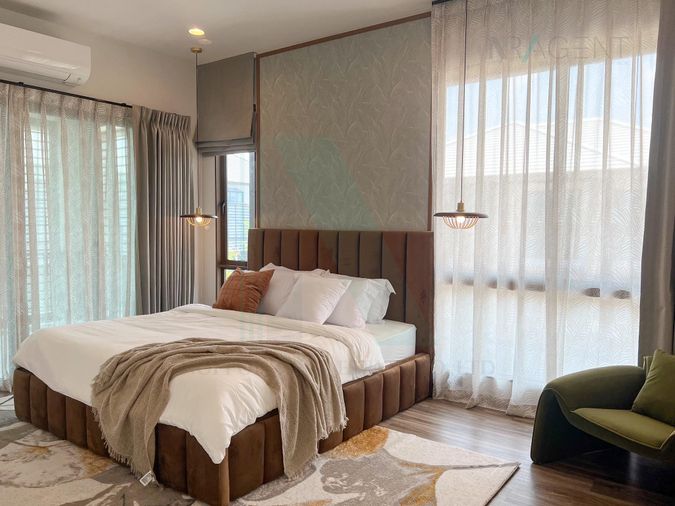 ขายบ้านเดี่ยว 4 ห้องนอน 238 ตร.ม. 68.5 ตร.ว. บุราสิริ กรุงเทพกรีฑา