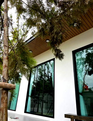 บ้านเดี่ยว กรุงเทพมหานคร : P0072 ขายบ้านเดี่ยวสร้างใหม่ สไตล์โมเดิร์น รีสอร์ทกลางเมือง พัฒนาการ 69