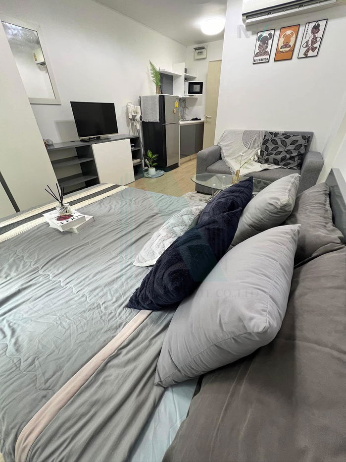 รูป 🚩 ให้เช่าคอนโด เอลลิโอ คอนโด สุขุมวิท64 อาคาร D ชั้น 1 สตูดิโอ ขนาด 23.00 ตรม ใกล้ ศูนย์ฮอนด้า - รูปที่ 1/8