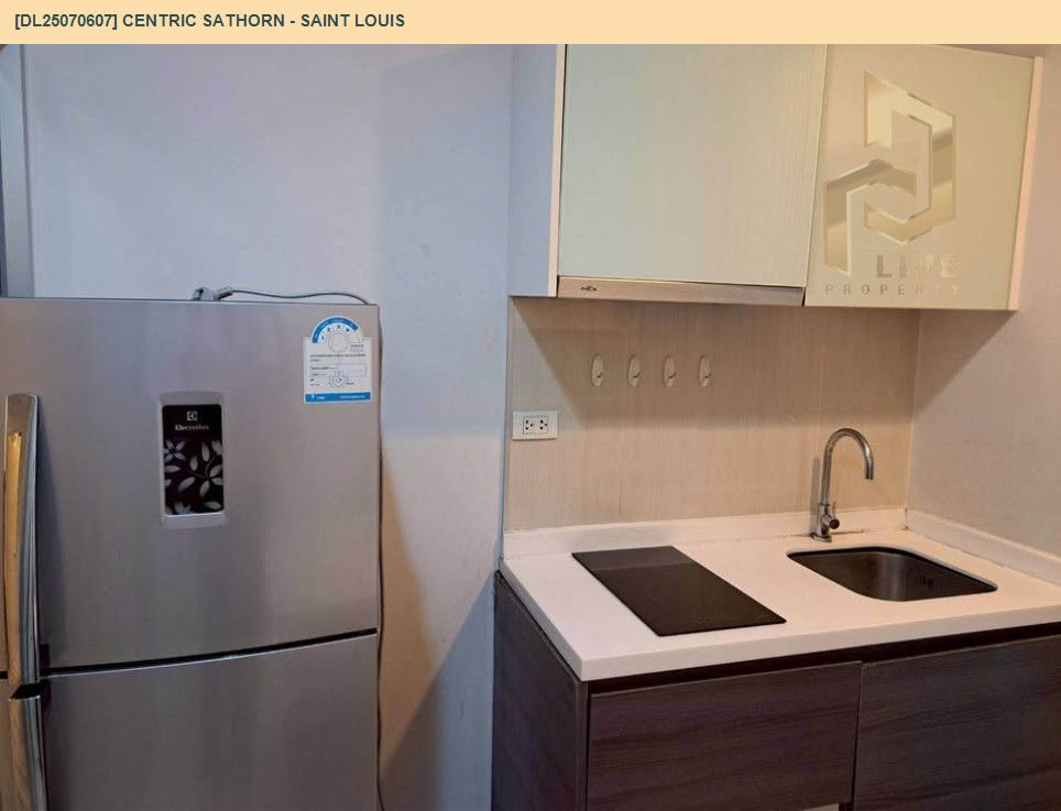 picture DL25070607 Condo for rent, Centric Sathorn - Saint Louis near BTS Surasak, ready to move in, call urgently 0656133286 LineID @534wlwof - 7/12
