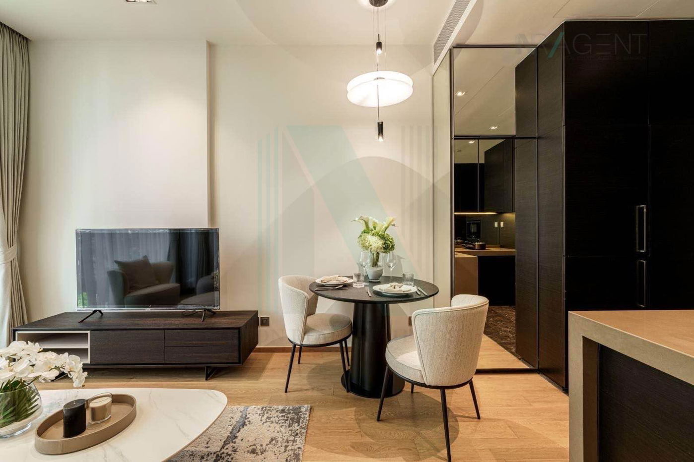 picture 🎉 For Rent Condo 28 CHIDLOM Building V, Floor 2,1 bed room, Room size 45.00 sqm - 7/8