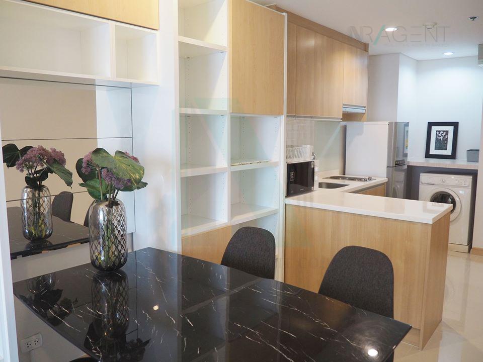 picture For rent Villa Asoke 1 bedroom 7th floor near MRT Phetchaburi. - 4/8