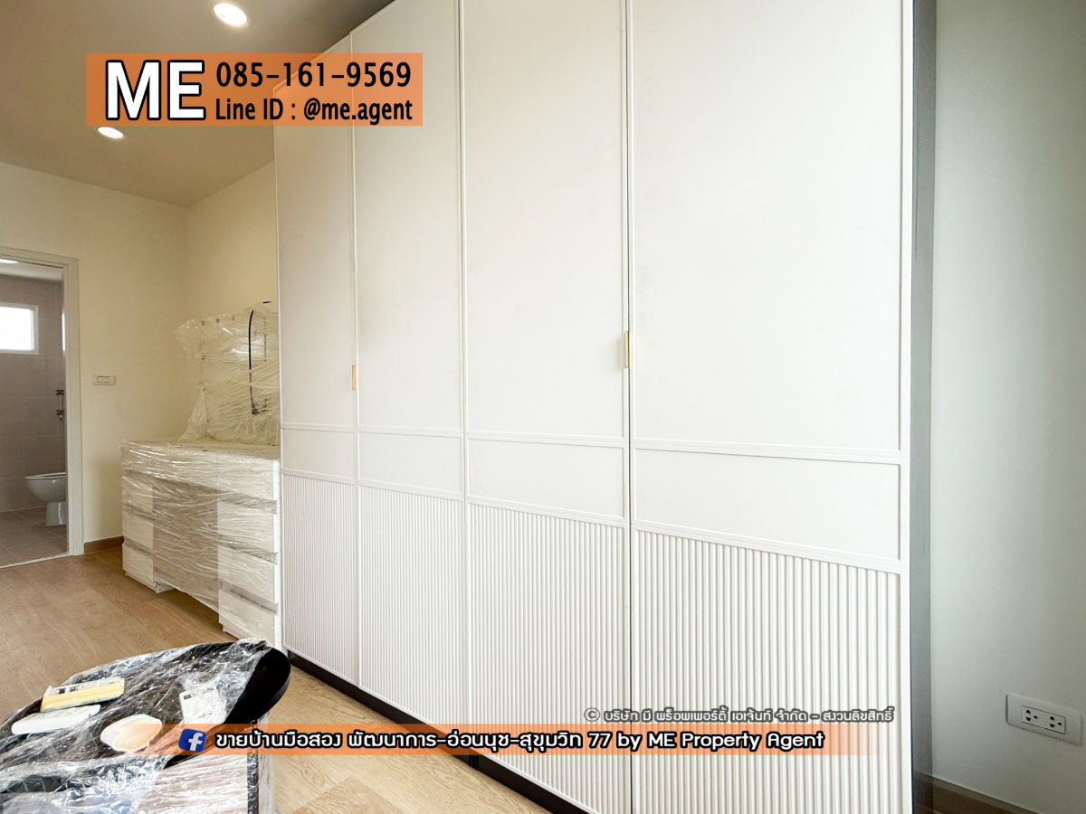 picture Sale New Renovated townhome, Villette City Pattanakarn 38, Fully furnished, Near Ekkamai, Thonglor, Sukhumvit, Tel 064-954-9619 (TC51-24) - 23/28