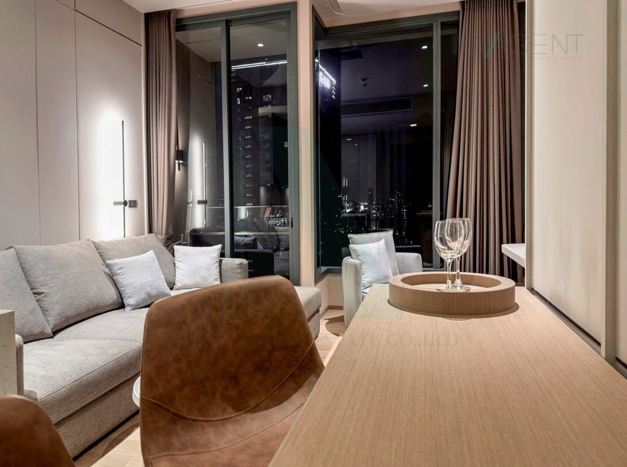 picture For Rent Condo THE ESSE ASOKE Building 1, Floor 28,1 bed room, Room size 45 sqm - 3/8