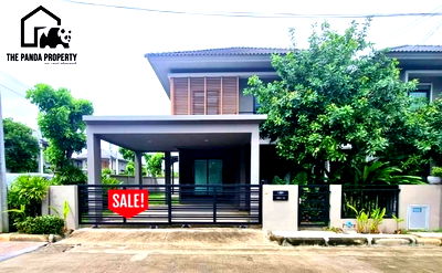 บ้านเดี่ยว บิ๊กซี บางพลี : บ้านเดี่ยว โคโม่ โบทานิก้า 1 หน้าบ้านไม่ชนใคร 