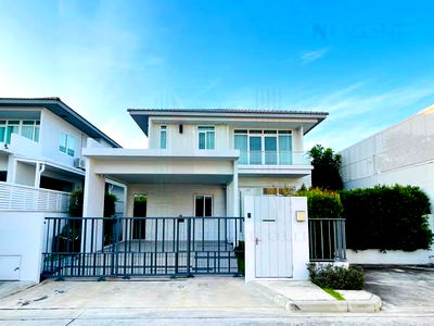 เช่าบ้านเดี่ยว เขตประเวศ : ให้เช่าบ้านเดี่ยว 2 ชั้น มัณฑนา บางนา-วงแหวน 3 ห้องนอน 3 ห้องน้ำ