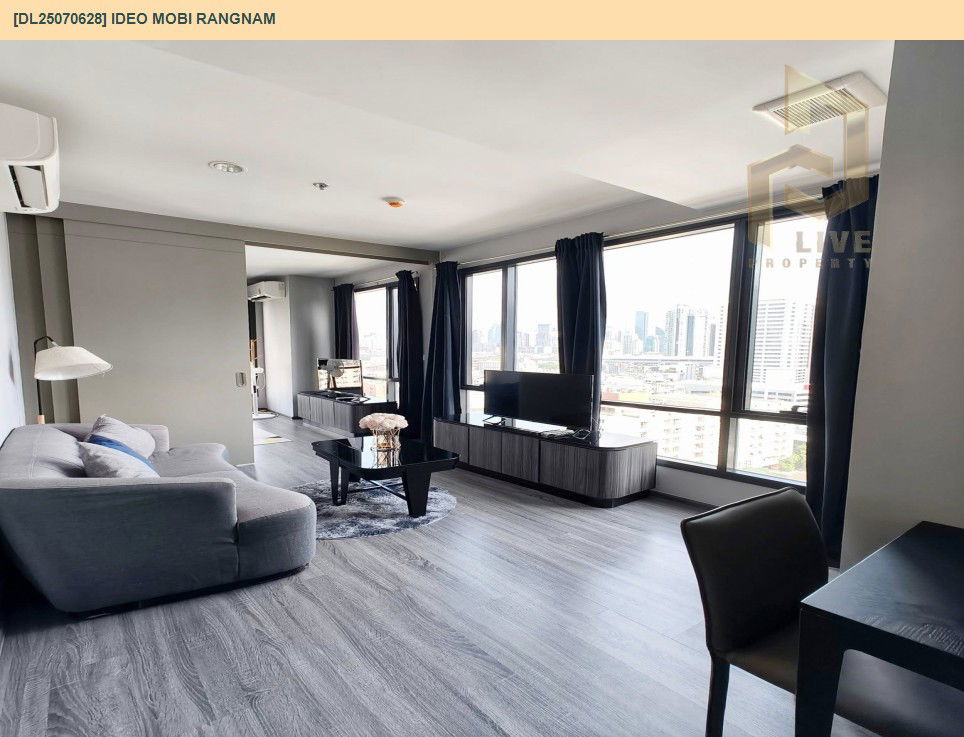 picture MDL25070628 Condo for rent, IDEO Mobi Rangnam near BTS Victory Monument, ready to move in, call urgently 0656133286 LineID @655ebbvc - 4/9