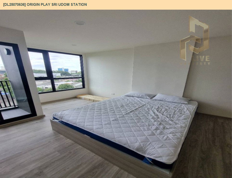 picture DL25070636 Condo for rent, Origin Play Sri Udom Station near -, ready to move in, call urgently 0656133286 LineID @655ebbvc - 3/7