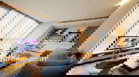 🔼🔽 AccomA 📩 Pet friendly 2 BR Condominium @Aequa Residence Sukhumvit 49 (AA17033)