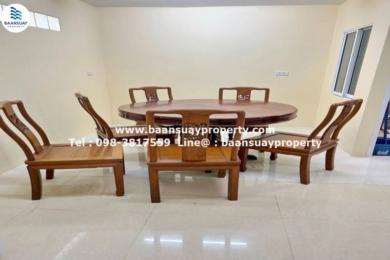 รูป ให้เช่า ทาวน์โฮม 3 ชั้น พร้อมอยู่ ถนนสุขุมวิท 103 ใกล้ Paradise   - รูปที่ 3/6