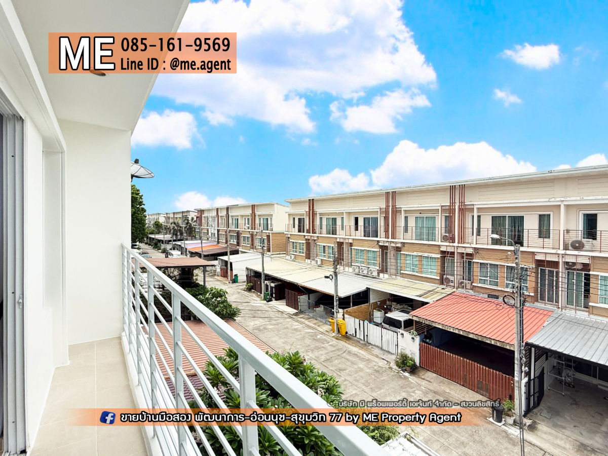 picture Sale New Renovated townhome, Villette City Pattanakarn 38, Fully furnished, Near Ekkamai, Thonglor, Sukhumvit, Tel 064-954-9619 (TC51-24) - 21/28