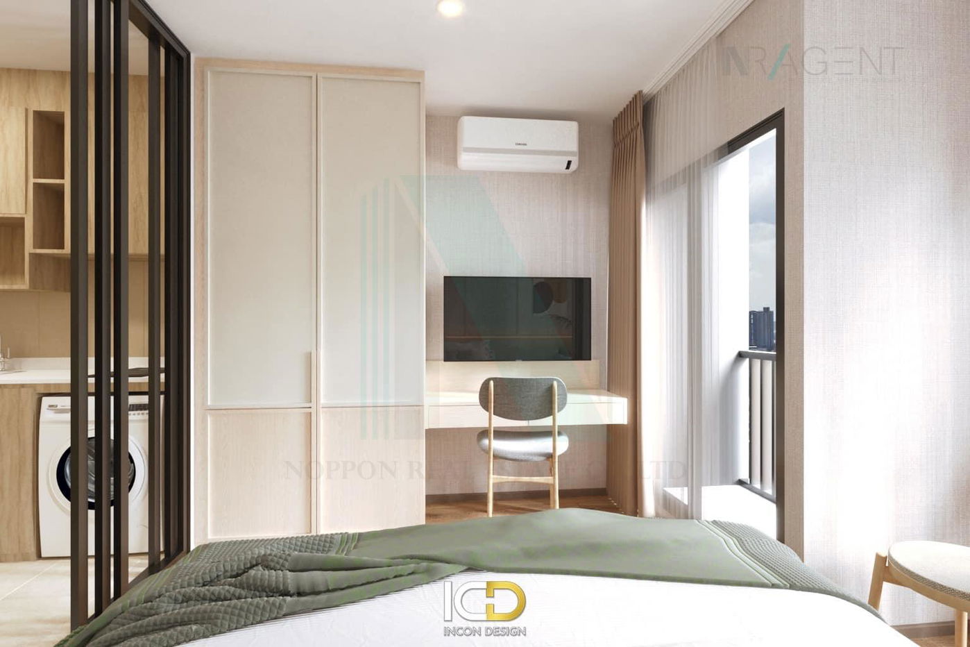 รูป ให้เช่าคอนโด ไลฟ์ พระราม 4-อโศก อาคาร 1 ชั้น 16 สตูดิโอ ขนาด 27.00 ตรม ใกล้ ใกล้ MRT ศูนย์การประชุมแห่งชาติสิริกิติ์ - รูปที่ 8/8