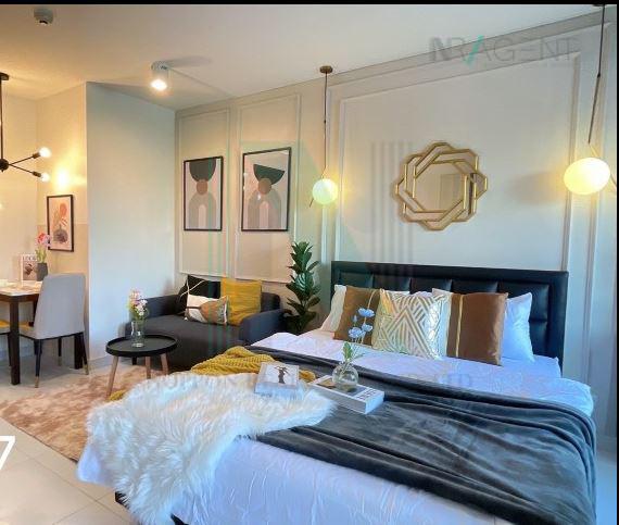 picture 🚩 For Rent Condo IRIS AVENUE ONNUCH - SUVARNABHUMI Building 3, Floor 1,Studio, Room size 28.00 sqm - 5/8