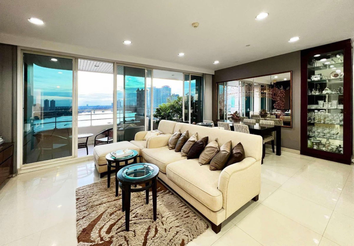 picture S0108 For Sale | Watermark Chaophraya Condo | 3 Bedrooms | 145 sq.m. | 19th Floor l Building A - 1/15