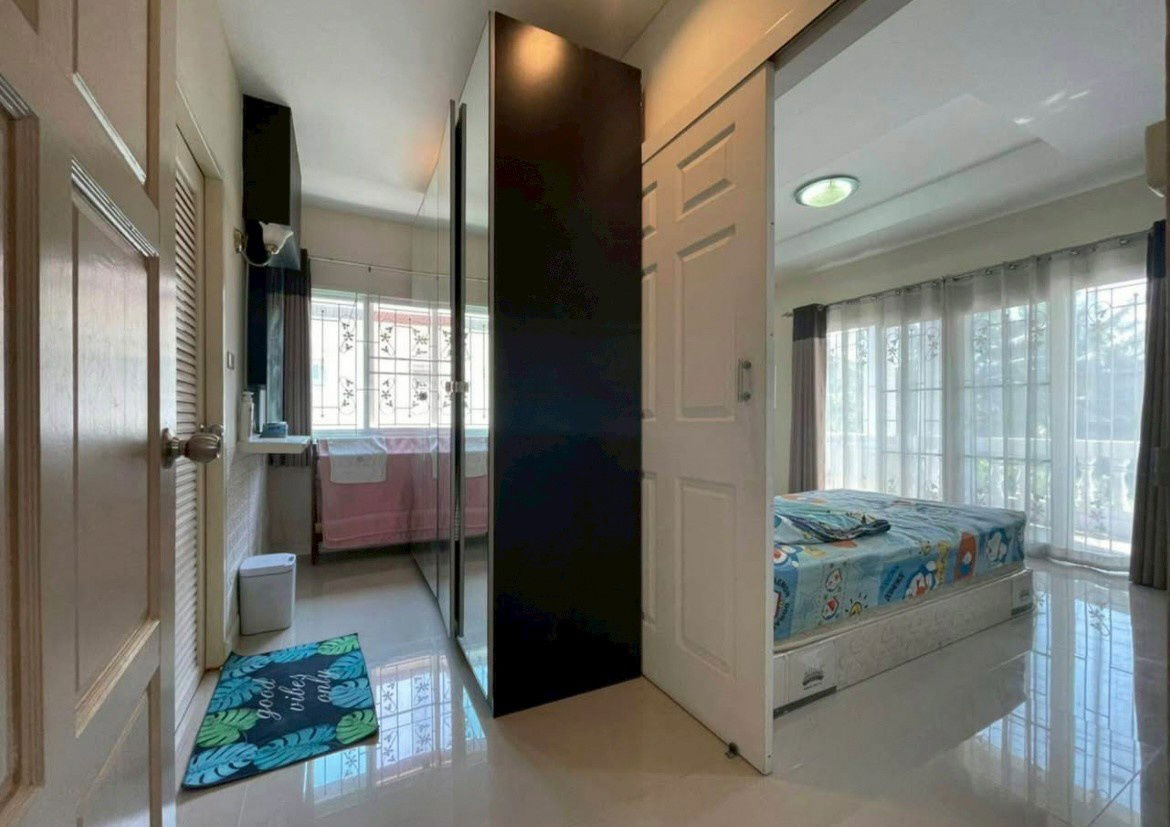 รูป P0078 ขายบ้านเดี่ยว ทำเลดี หน้าโครงการ หมู่บ้านสวนหลวงวิลล์ – โครงสร้างแข็งแรง อยู่สบาย พร้อมเข้าอยู่ - รูปที่ 8/15