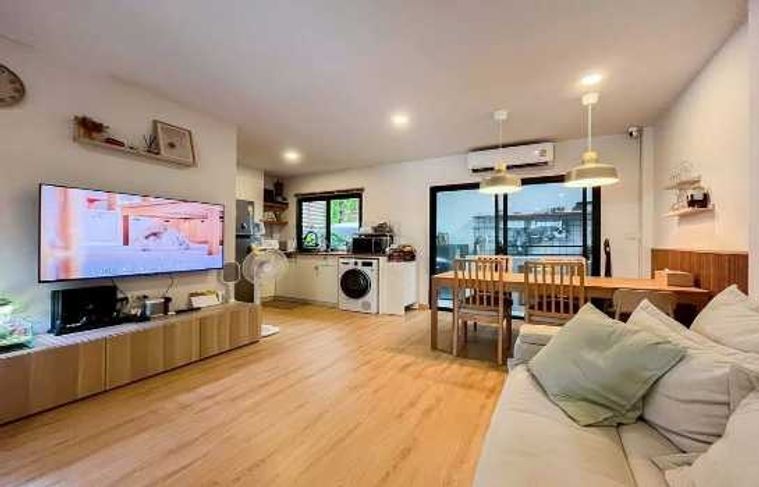 4-bed townhouse for sale, 161 sqm, 18 sq wah, Baan Lumpini Town Ville Ladkrabang - Suvarnabhumi