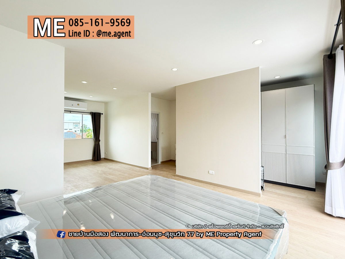 picture Sale New Renovated townhome, Villette City Pattanakarn 38, Fully furnished, Near Ekkamai, Thonglor, Sukhumvit, Tel 064-954-9619 (TC51-24) - 17/28