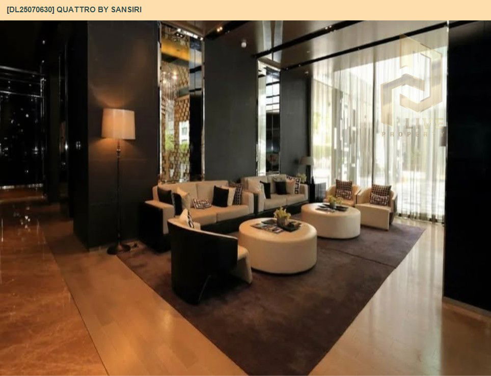 picture MDL25070630 Condo for rent, Quattro by Sansiri near BTS Thong Lo, ready to move in, call urgently 0656133286 LineID @534wlwof - 14/14