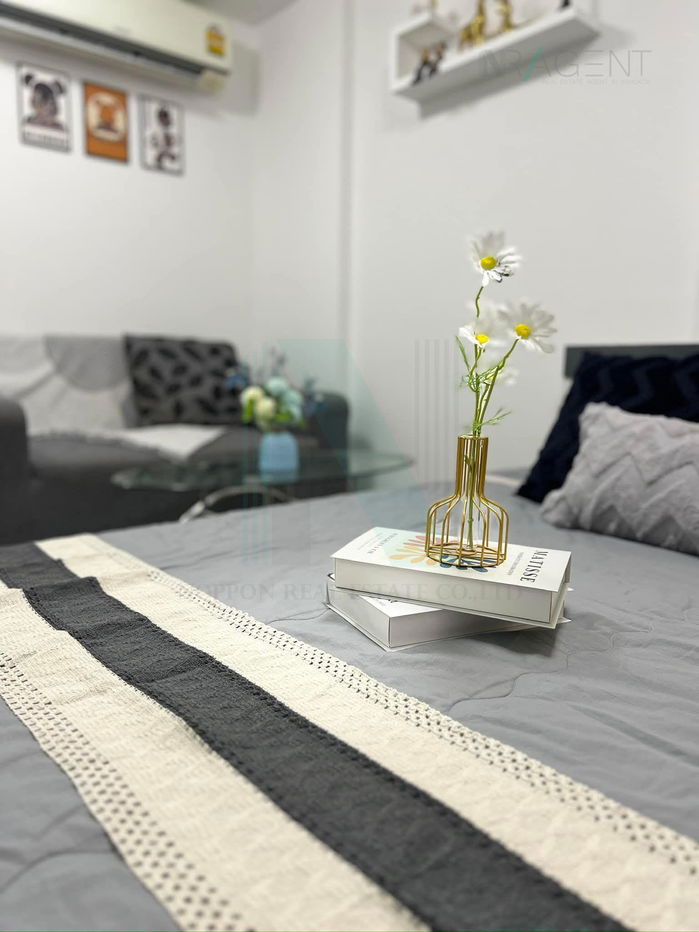 picture For Rent Condo ELIO CONDO Building D, Floor 1,Studio, Room size 23.00 sqm - 7/8
