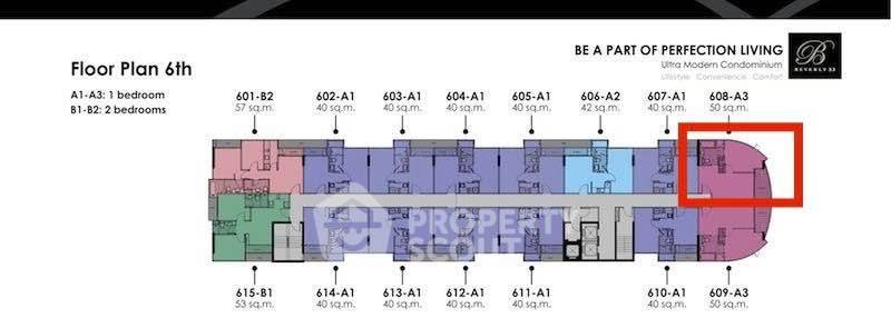 รูป คอนโด 1-ห้องนอน ที่ เบเวอรี่ 33 ใกล้ BTS พร้อมพงษ์ (ID 2214775) - รูปที่ 19/20