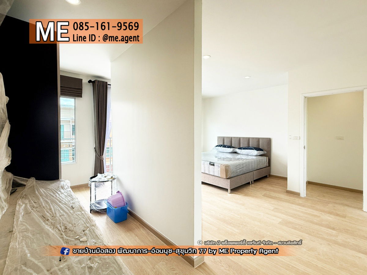 picture Sale New Renovated townhome, Villette City Pattanakarn 38, Fully furnished, Near Ekkamai, Thonglor, Sukhumvit, Tel 064-954-9619 (TC51-24) - 25/28