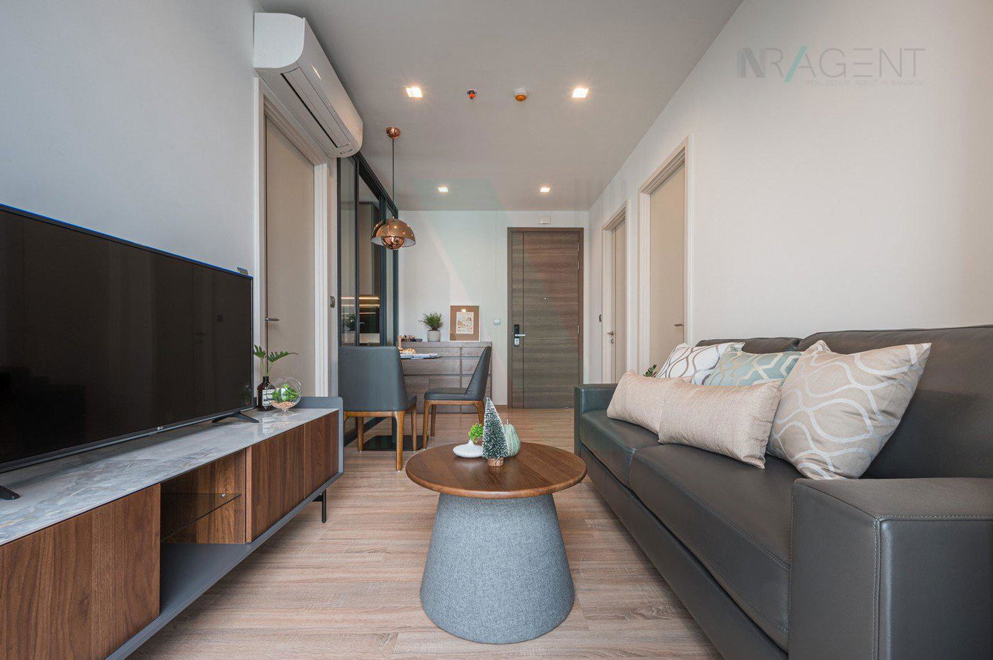 picture 🚩 For Rent Condo THE LINE PHAHON - PRADIPAT Building 1, Floor 19,2 bed room, Room size 52.00 sqm - 4/8