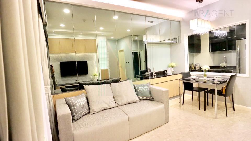 รูป ให้เช่า เดอะ เครสท์ สุขุมวิท 34 1 ห้องนอน ชั้น 17 ใกล้ BTS ทองหล่อ - รูปที่ 7/8