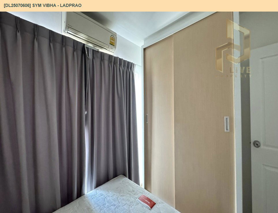 picture DL25070606 Condo for rent, SYM Vibha - Ladprao near BTS Chatuchak park, ready to move in, call urgently 0656133286 LineID @655ebbvc - 4/5