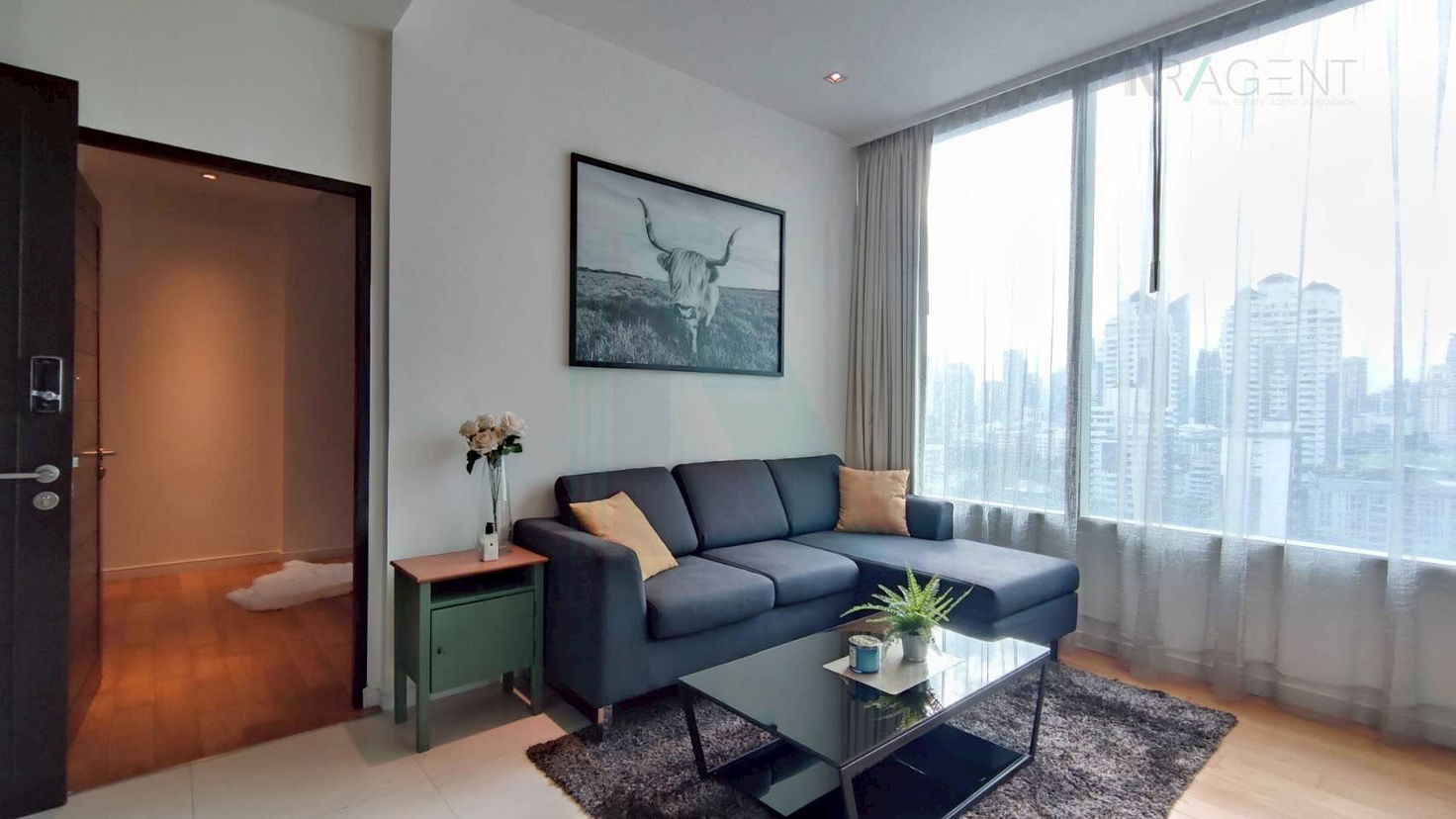 picture 🔺 For Rent Condo EIGHT THONGLOR RESIDENCE Building 1, Floor 14,1 bed room, Room size 49 sqm - 2/8