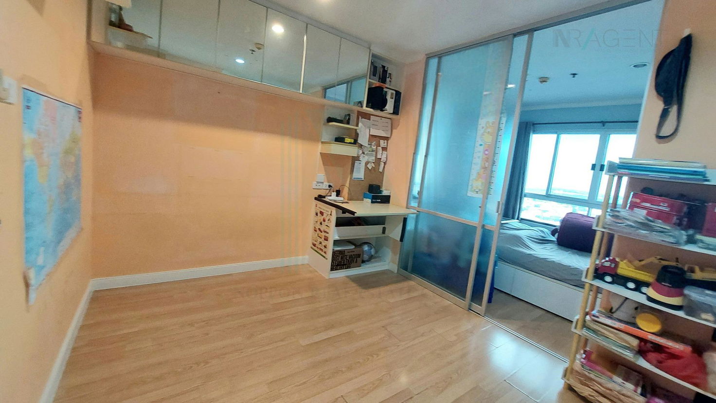 picture 🎉 For Sell Condo LUMPINI VILLE RATBURANA - RIVERVIEW Building A, Floor 28,1 bed room, Room size 27 sqm - 3/8