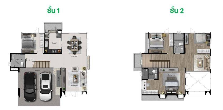 รูป บ้าน 4-ห้องนอน ใกล้ ท่าอากาศยานสุวรรณภูมิ (ID 1501772) - รูปที่ 5/5