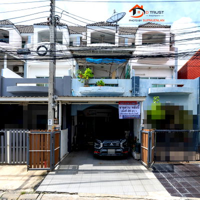 ทาวน์โฮม กรุงเทพมหานคร : ขาย ทาวน์เฮ้าส์ 3 ชั้น 20ตร.ว. ซอยวัดเวฬุวนาราม 12 เเยกซอยเทพประทาน 9 ( ดอนเมือง ) 4นอน ราคาไม่เเพง