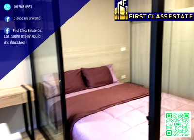 Condos for rent Shrewsbury International School : 🪻🪻 For Rent Project Blossom Condo @ Sathorn - Charoenrat Fully furniture and electricity !!!