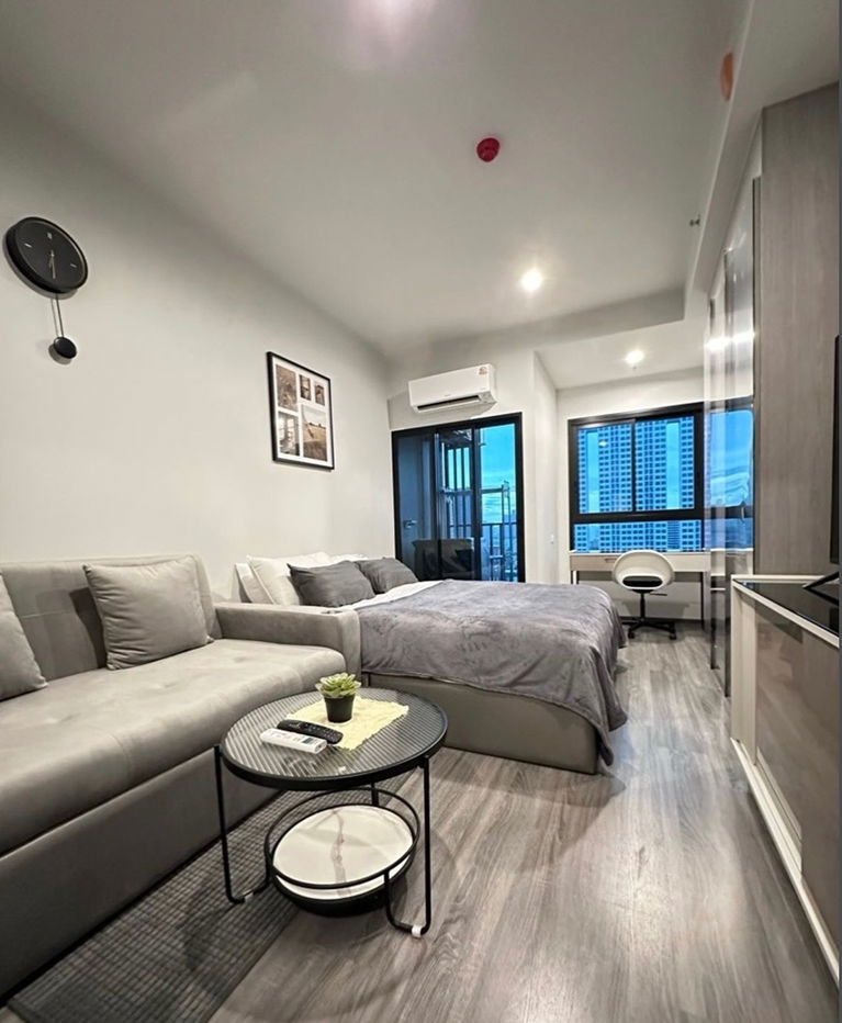 picture Renting Ideo Ramkhamhaeng - Lamsalee Station, beautiful, close to MRT, Lam Sali intersection. Interested in Atline.@841qqlnr - 1/5