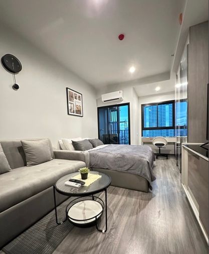 เช่า ไอดีโอ รามคำแหง - ลำสาลี สเตชั่น สวย เฟอร์ครบ ใกล้ MRT แยกลำสาลี สนใจแอตไลน์ครับ@841qqlnr