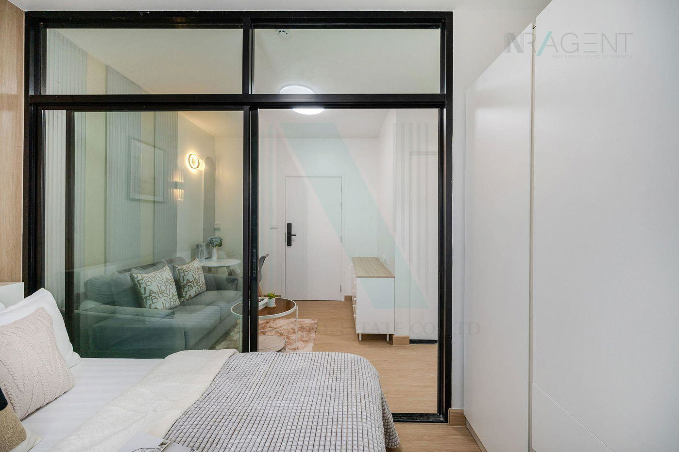 picture 🚩 For Rent Condo UNIO RAMA 2 - THAKHAM Building B, Floor 25,1 bed room, Room size 25 sqm - 6/8