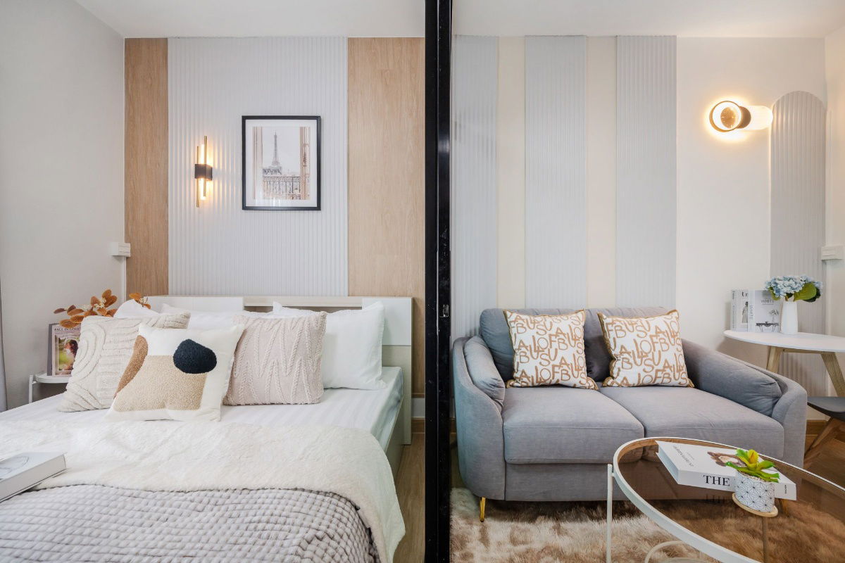 picture 🟢For Rent🟢Condo Unio Rama2-Thakham (Unio Rama2-Thakham) Beautiful room, fully furnished, 📱ADD LINE @nathong97 (reply ⚡ 24 Hr) P520 - 2/16