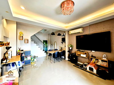 Townhouses for sale Chiang Rai : Urgent Sale – Fully Furnished Show Home! 📍 Klang Wiang – Tha Sai, Chiang Rai