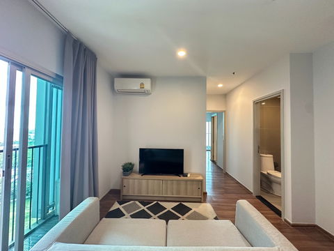 🌿 WS1486 [For rent] Noble Revolve Ratchada 2 🚆 MRT Cultural Center 💸 Rent only 25,000 baht