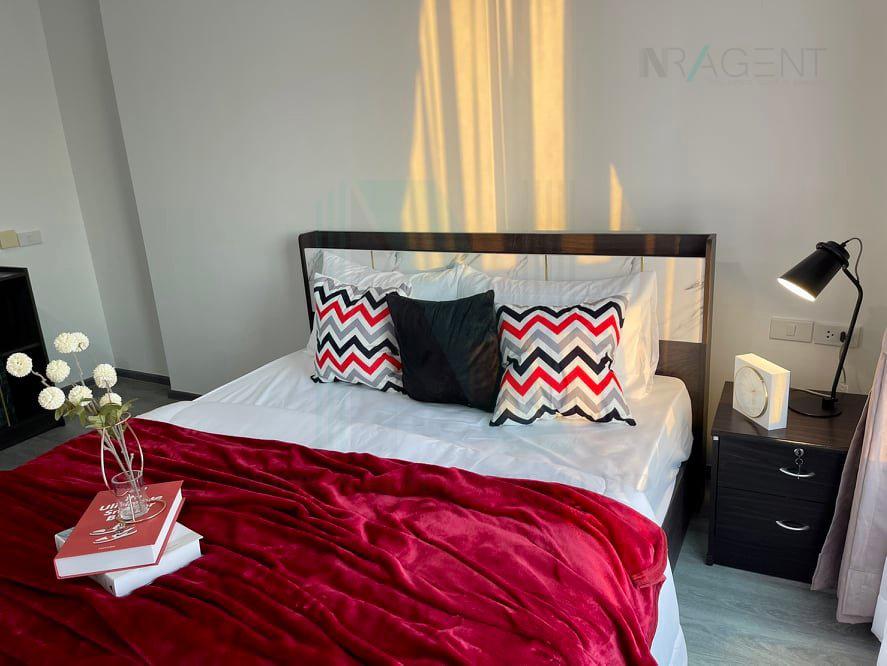 picture 📌 For rent, Rich Park at Triple Station, 1 bedroom, 28th floor, near Airport link Huamark. - 5/8