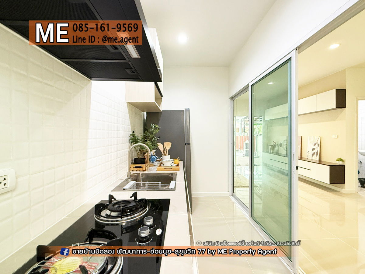 picture Sale New Renovated townhome, Villette City Pattanakarn 38, Fully furnished, Near Ekkamai, Thonglor, Sukhumvit, Tel 064-954-9619 (TC51-24) - 9/28