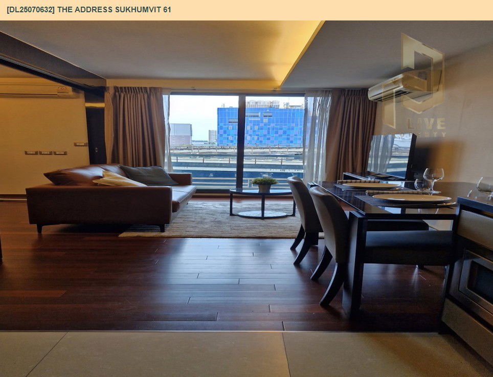 รูป MDL25070632 ให้เช่าคอนโด ดิ แอดเดรส สุขุมวิท 61 (The Address Sukhumvit 61) ใกล้ BTS เอกมัย พร้อมเข้าอยู่ โทรด่วน 0638692663 LineID @655ebbvc - รูปที่ 4/11