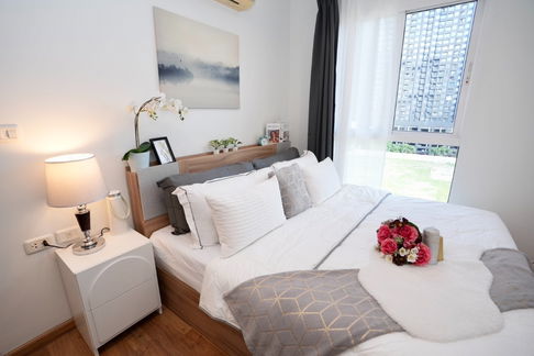 🟢For Sell🟢The Mark Ratchada-Airport Link, beautiful room, fully furnished, 📱ADD LINE @nathong97 (reply ⚡ 24 Hr) P524