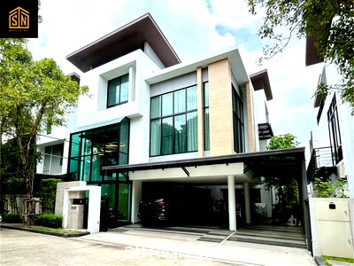 บ้านเดี่ยว กรุงเทพมหานคร : ขายบ้านเดี่ยว Nirvana BEYOND ศรีนครินทร์ บ้านหรู 3 ชั้น แต่งเสร็จพร้อมอยู่ เฟอร์นิเจอร์ครบ