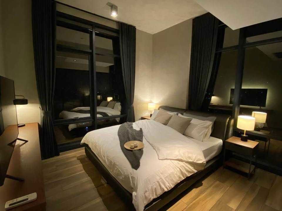 รูป LTH12836 - Condo for rent คอนโด ให้เช่า เดอะ ลอฟท์ อโศก Size 75.4 sqm. 2 bed 1 bath Near BTS Asoke Station ONLY 80K/Month - รูปที่ 3/10