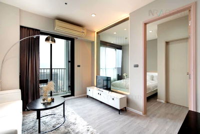 Condos for rent BTS Krung Thon Buri : 🚩Best room!🚩 For Rent Condo FUSE SATHORN-TAKSIN Building 1, Floor 26,1 bed room, Room size 35.00 sqm